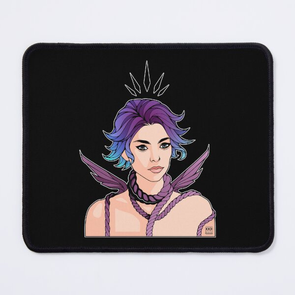 Item preview, Anime Non Binary Angel with Wings designed and sold by ObsidianDaz.