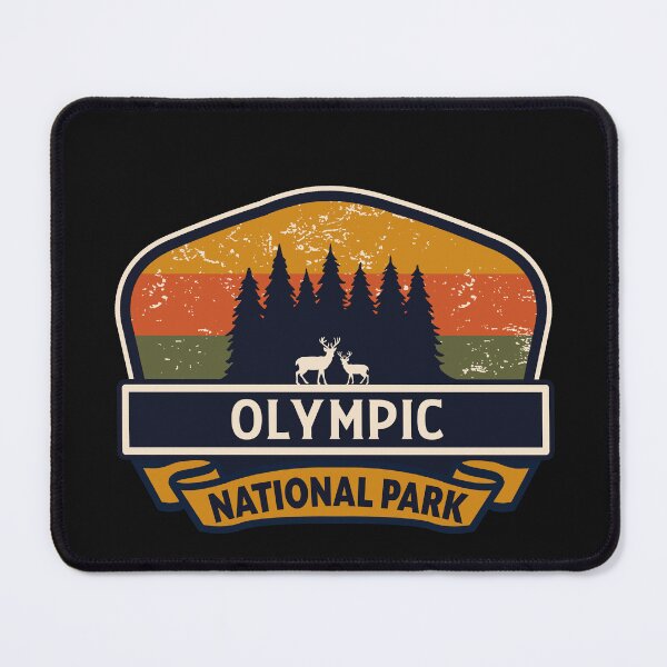 Item preview, Olympic National Park-Vintage designed and sold by Nature-spirit.