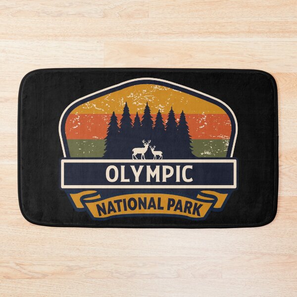 Item preview, Olympic National Park-Vintage designed and sold by Nature-spirit.