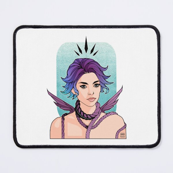 Item preview, Anime Non Binary Angel with Wings  designed and sold by ObsidianDaz.