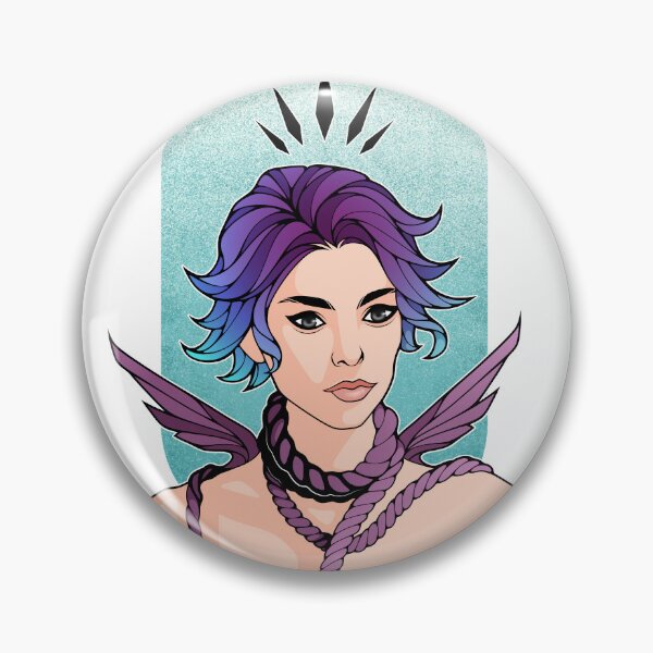 Item preview, Anime Non Binary Angel with Wings  designed and sold by ObsidianDaz.