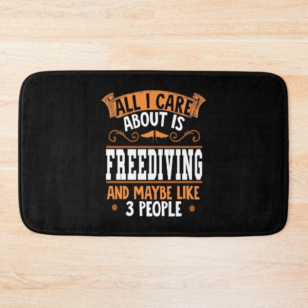 Item preview, All I Care About Is Freediving designed and sold by saulmedia.