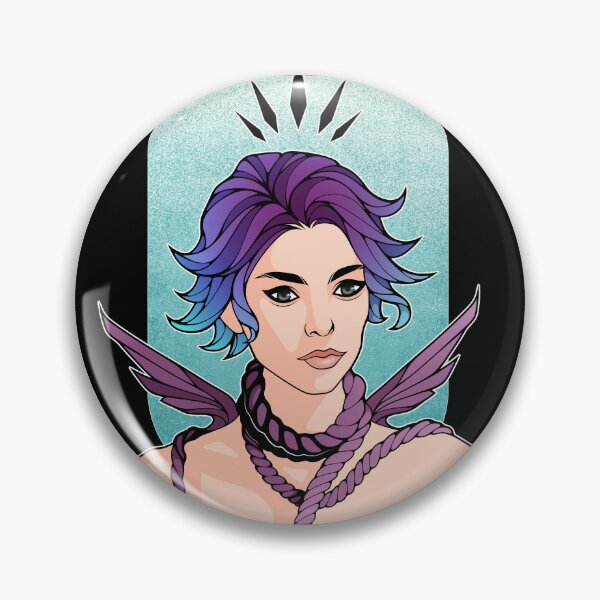 Item preview, Anime Non Binary Angel with Wings  designed and sold by ObsidianDaz.