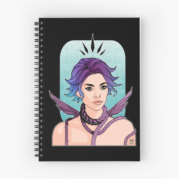 Item preview, Anime Non Binary Angel with Wings  designed and sold by ObsidianDaz.