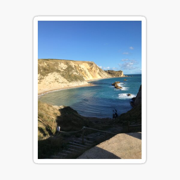 Jurassic coast Sticker