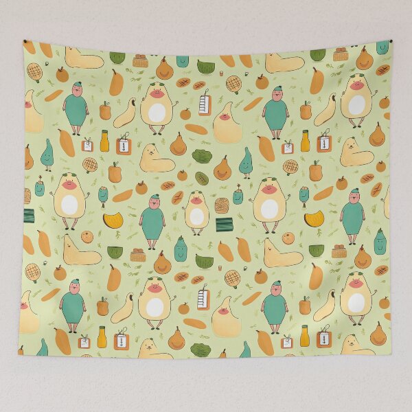 Item preview, obesity junk food pattern designed and sold by ptMaker.