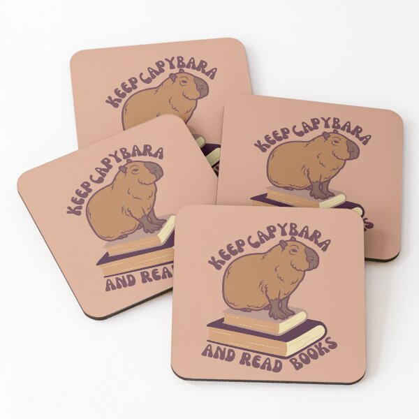 Item preview, Keep Capybara And Read Books designed and sold by Megurix.