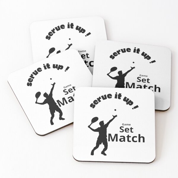 Item preview, Serve it up! Game, Set, Match. designed and sold by Mouki Art.