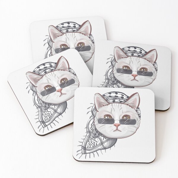 Item preview, kufiya cat designed and sold by asome.