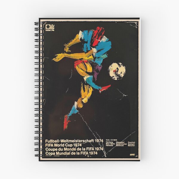Item preview, old World Cup 74 football postcard designed and sold by RoyalTarget.