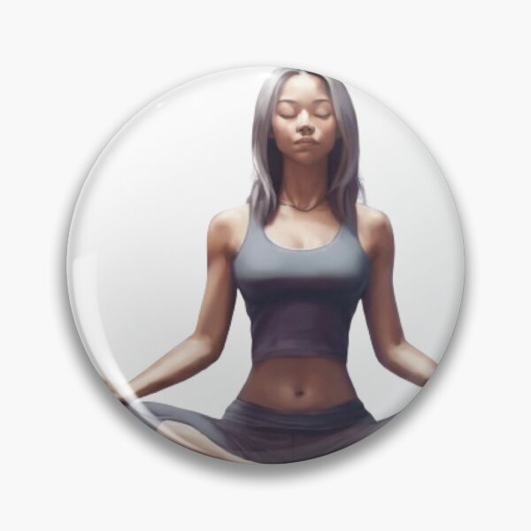 Item preview, Yoga Bliss Sculpture: Embrace Serenity and Inner Strength with our Yoga Practitioner Design designed and sold by HarmonyGuitars.