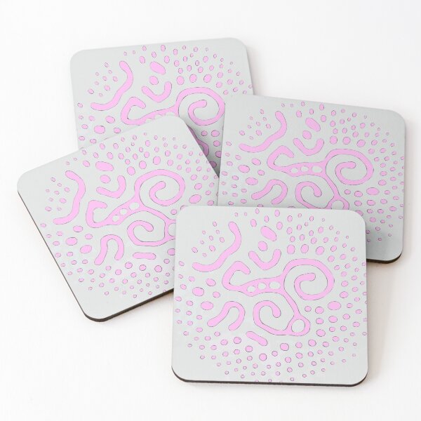 Item preview, Pink microbes  designed and sold by SoniaBharati.