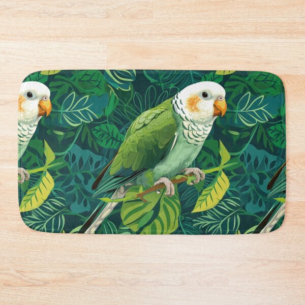 Item preview, quaker parrot chubby pattern designed and sold by ptMaker.
