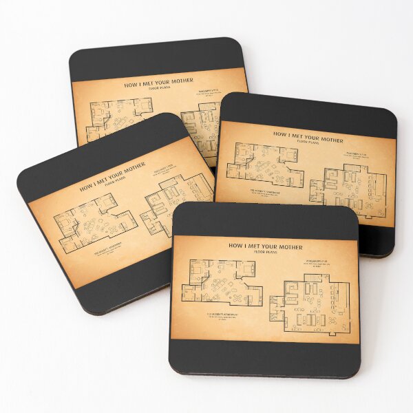 Item preview, How I Met Your Mother Floor - (Aged Parchment) designed and sold by BGALAXY.