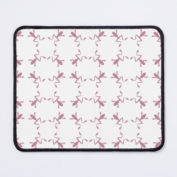 Item preview, Frogs modern pattern in puce purple designed and sold by Coastal Garden Design Studio.
