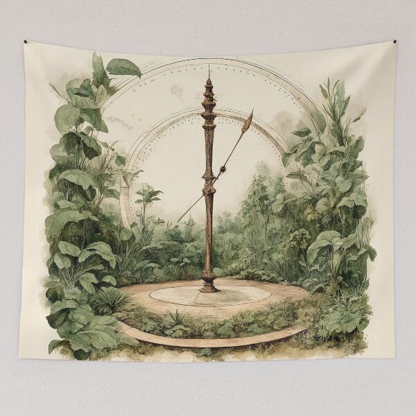 Item preview, A Sundial In An Abandoned designed and sold by LanaGustavsson.