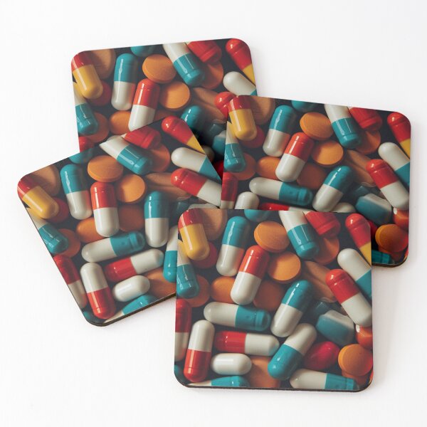 Item preview, Pill Mosaic - Pharmacist’s Palette Phone Case designed and sold by Nicholas Panek.