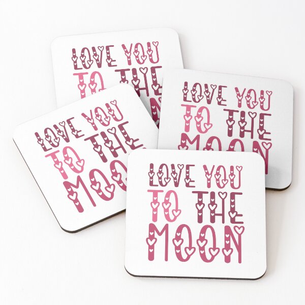 Item preview, Love You To The Moon designed and sold by designerpriti.