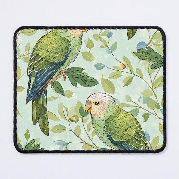 Item preview, quaker parrot chubby pattern designed and sold by ptMaker.