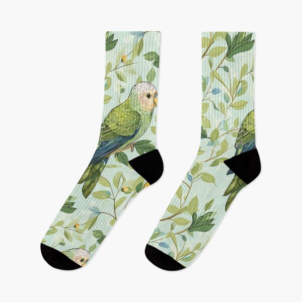 Item preview, quaker parrot chubby pattern designed and sold by ptMaker.