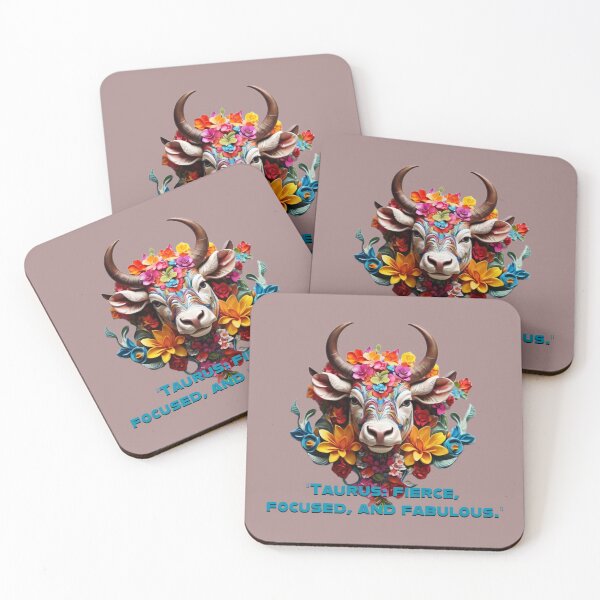 Item preview, “Taurus: fierce, focused, and fabulous.” designed and sold by La Loca.