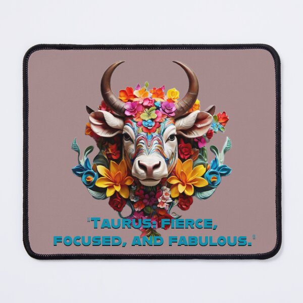 Item preview, “Taurus: fierce, focused, and fabulous.” designed and sold by La Loca.