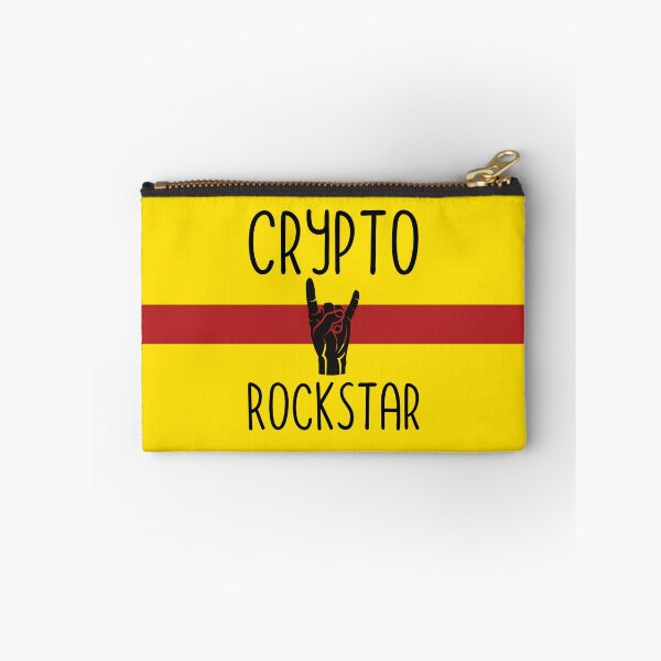 Item preview, Print Art: Crypto Rockstar. designed and sold by GiveMeMood.