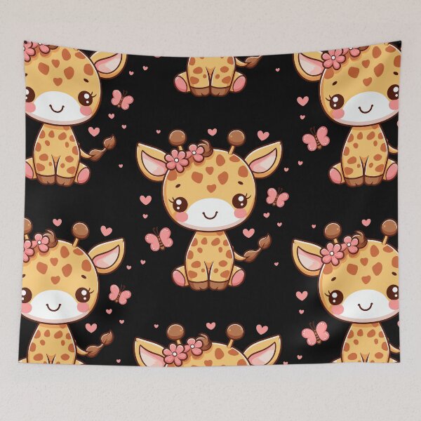 Item preview, Elegant Giraffe Portrait designed and sold by ArtfulWeave.