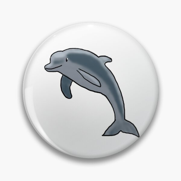 Item preview, A cute dolphin designed and sold by Linda Dammann.