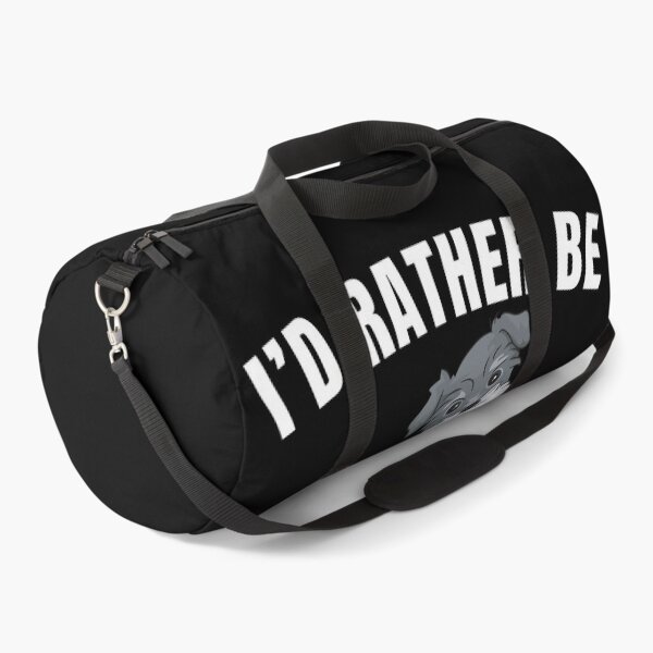 Aperçu de l'œuvre Je préfère être avec mon chien, disent les drôles de propriétaires ou d'amoureux de la race Schnauzer nain. créée et vendue par NBSStore.