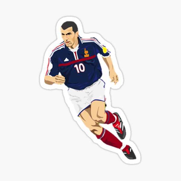Zinedine Zidane Sticker