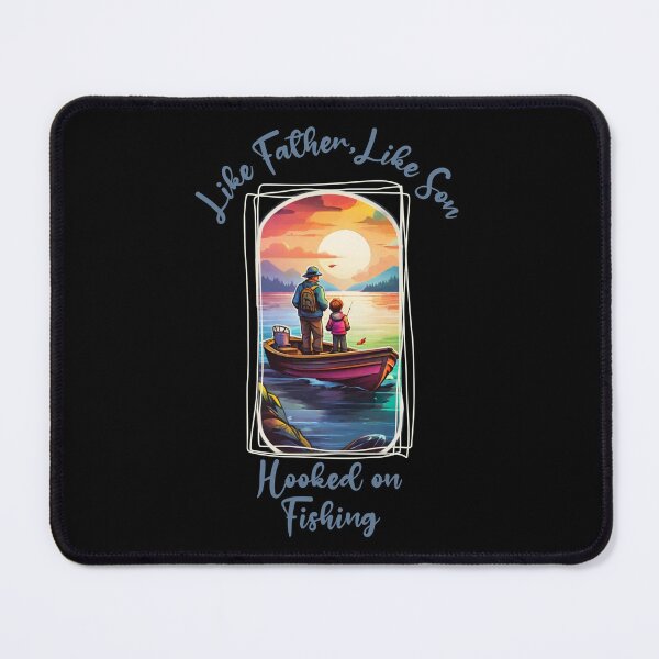 Item preview, Like father, like son fishing edition t-shirt designed and sold by THISisIT-eshop.