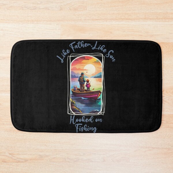 Item preview, Like father, like son fishing edition t-shirt designed and sold by THISisIT-eshop.