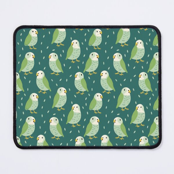 Item preview, quaker parrot chubby pattern designed and sold by ptMaker.