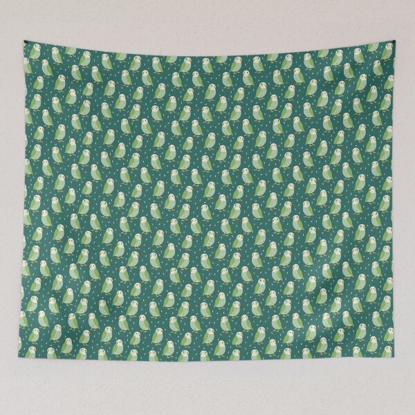 Item preview, quaker parrot chubby pattern designed and sold by ptMaker.