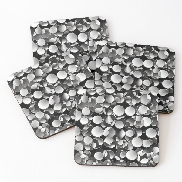 Item preview, Metallic Pattern: Silver Pattern designed and sold by CreativeSparkzz.