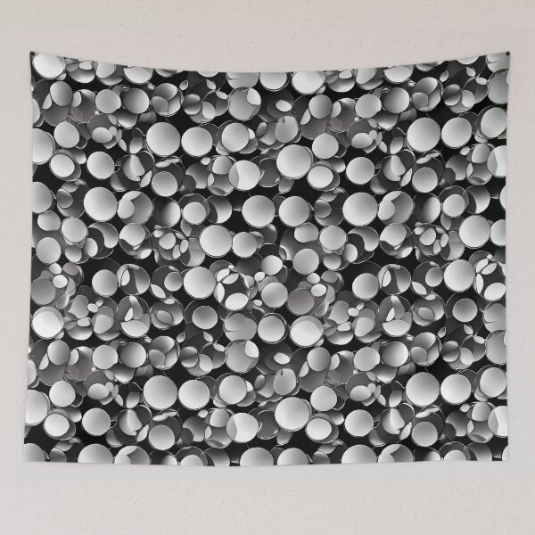 Item preview, Metallic Pattern: Silver Pattern designed and sold by CreativeSparkzz.