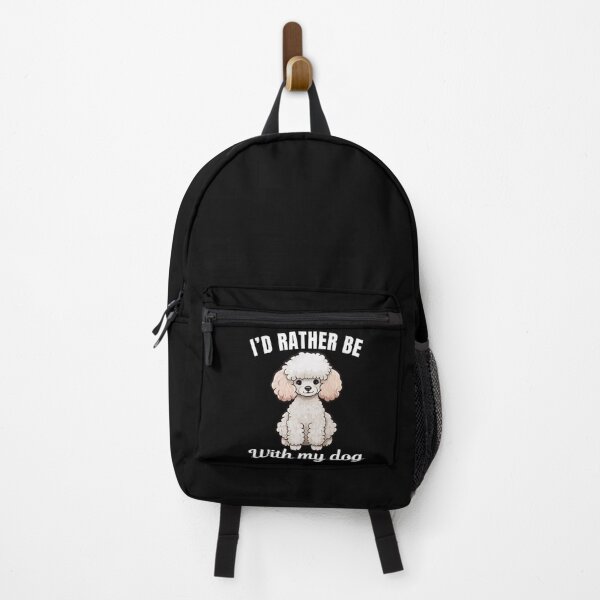 Item preview, I'd rather be with my dog, funny Poodle breed owners or lovers saying designed and sold by NBSStore.