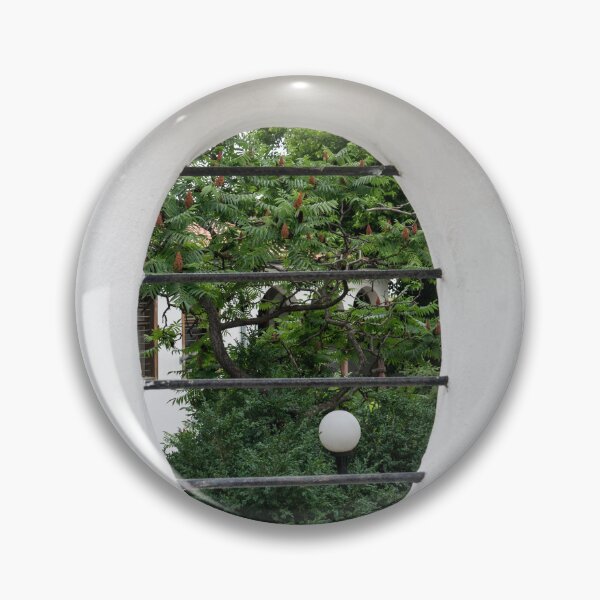 Item preview, A Scandi Style Look Through a Barred Fence Window designed and sold by Georgia Mizuleva.