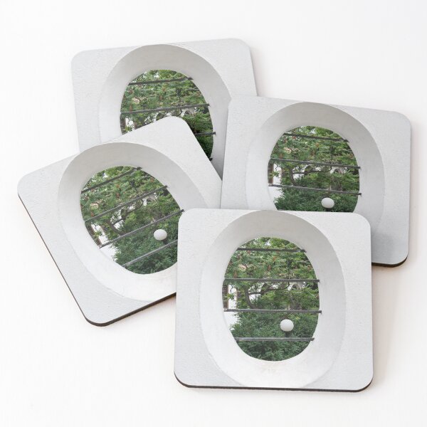 Item preview, A Scandi Style Look Through a Barred Fence Window designed and sold by Georgia Mizuleva.