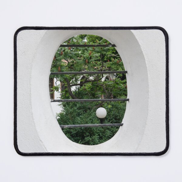 Item preview, A Scandi Style Look Through a Barred Fence Window designed and sold by Georgia Mizuleva.