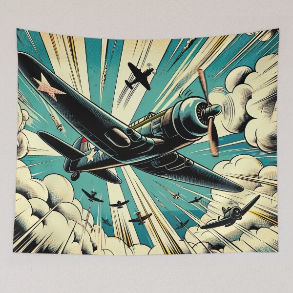 Item preview, Skyward Valour: The Dogfight Dynamics of Yesteryear designed and sold by artwaves.