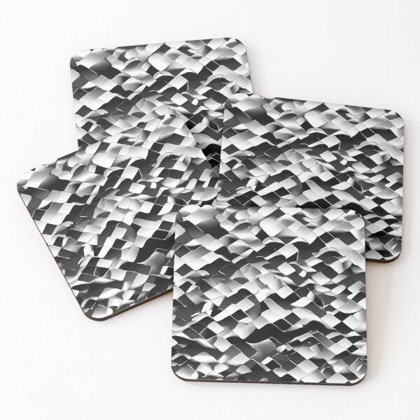 Item preview, Metallic Pattern: Silver Pattern designed and sold by CreativeSparkzz.