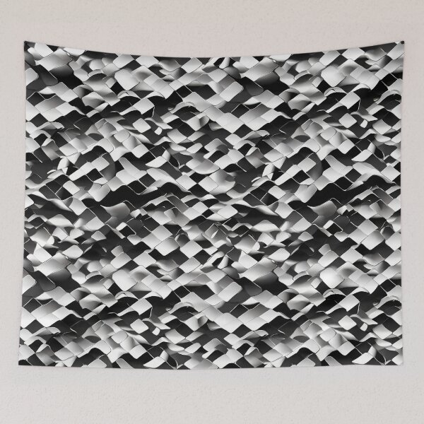 Item preview, Metallic Pattern: Silver Pattern designed and sold by CreativeSparkzz.