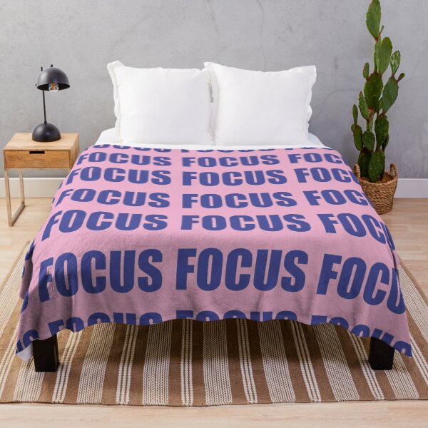 Item preview, aesthetic "FOCUS" pattern designed and sold by eskiastudio.