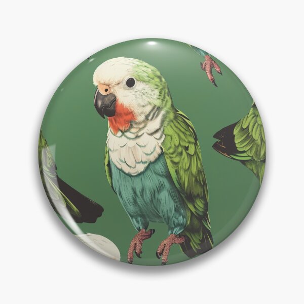 Item preview, quaker parrot chubby pattern designed and sold by ptMaker.