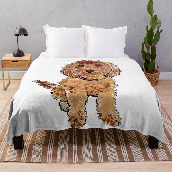 Item preview, A cute and curious Cockapoo dog designed and sold by mazarte.