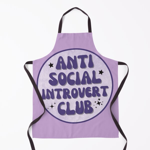 Item preview, Anti social introvert club designed and sold by Quacktails.