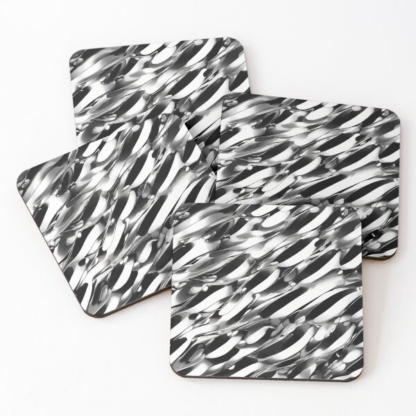 Item preview, Metallic Pattern: Silver Pattern designed and sold by CreativeSparkzz.
