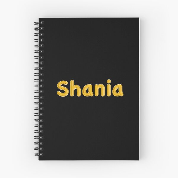Item preview, Golden Balloon Shania Name Label (Black) designed and sold by NormadWorld.